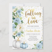 Verliefd worden Baby shower Invitation Herfst Show Kaart (Voorkant)