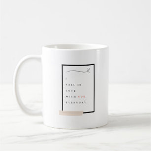 Verliefd worden koffiemok