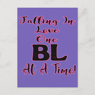 Verliefd worden op één BL tegelijk Briefkaart