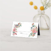 verliefd worden Waterverf bloemenbruiloft (Voorkant)