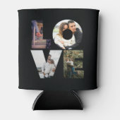 VERLIES - 4 paren/serie fotocollage - zwart Blikjeskoeler (Voorkant)