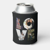 VERLIES - 4 paren/serie fotocollage - zwart Blikjeskoeler (Blikje Achterkant)