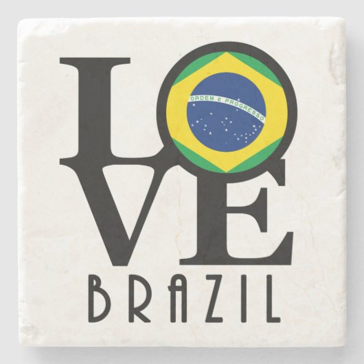 VERLIES Brazilië Stenen Onderzetter (Voorkant)