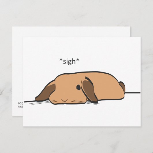 VERLIES BRIEFKAART (Voorkant / Achterkant)