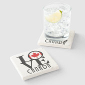 VERLIES Canada Stenen Onderzetter (Zijkant)