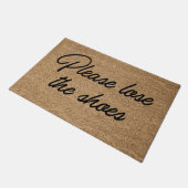 Verlies de schoenen deurmat (Schuin)