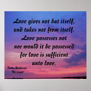 VERLIES GEEFT NIET MAAR HET ZELF poster