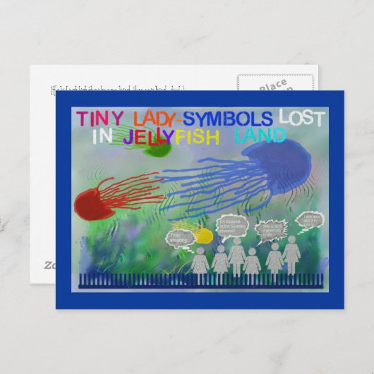 Verlies in kwallen briefkaart (Voorkant / Achterkant)