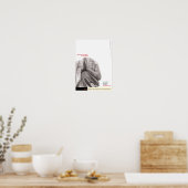 Verlies je hoofd poster niet (Keuken)