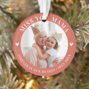 Verlies Keepsake Foto Modern Ornament
