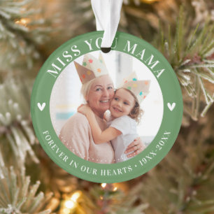 Verlies Memorial Keepsake Foto Modern Ornament
