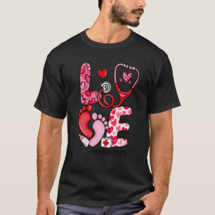 VERLIES Stethoscoop NICU Zenuwleven Valentijnsdag T-shirt