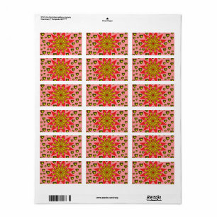 VERLIES VALENTIJN, BIRTHDAY, PARTIJ GIFT, MET HART ETIKET