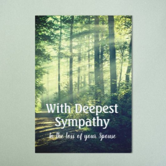 Verlies van de kaart van de zorg voor de echtgenoo