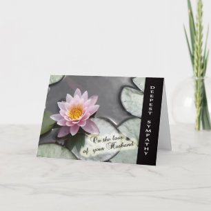 Verlies van echtgenoot - Condoleances voor uw verl Kaart