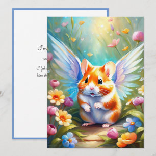 Verlies van een Hamster Sympathie Card