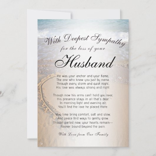 Verlies van een herdenkingsmonument kaart (Voorkant)