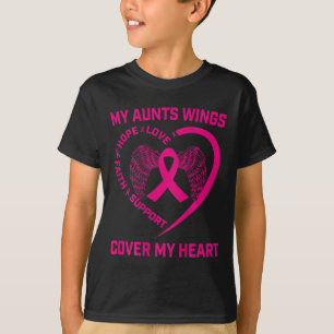 Verlies van geliefde tante Borstkanker Bewustzijn T-shirt