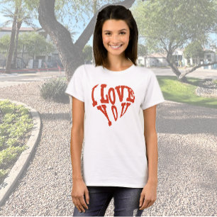 Verlies van hart t-shirt