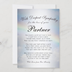 Verlies van het Partner Memorial Kaart