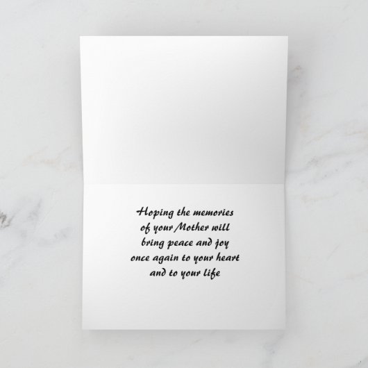 VERLIES VAN JE MOEDER KAART (Binnen)