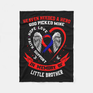 Verlies Van Kleine Broer Chd-Bewustzijnsproducten  Fleece Deken