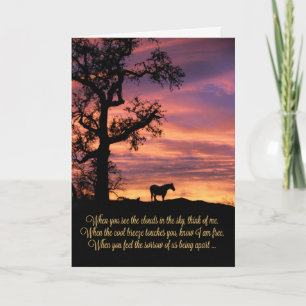 Verlies van paarden, paardensympathie kaart