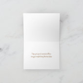 Verlies van paardenprijsopgave Empty Road Personal Kaart (Binnen)