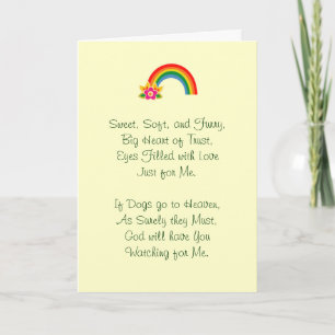 Verlies van sympathie bij de hond kaart