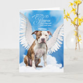 Verlies van sympathie voor een Staffordshire Terri Kaart (Gele Bloem)