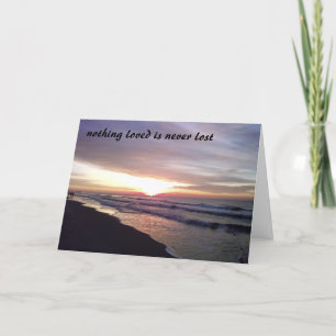 VERLIES VAN UW MOEDER KAART