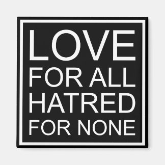 VERLIES VOOR ALLE GEHAD VOOR ÉÉN MAGNET MAGNEET