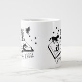 Verliezen in een boek extra grote beker (Voorkant)