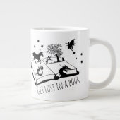 Verliezen in een boek extra grote beker (Rechts)