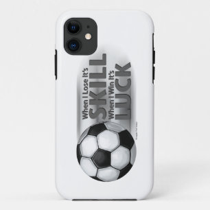Verliezen Skill Win Luck Soccer iPhone 11 Hoesje