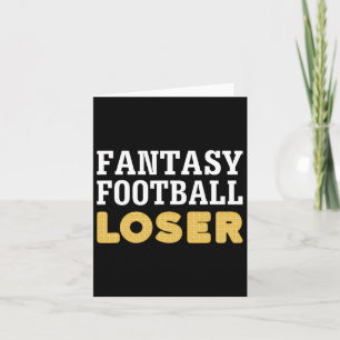 Verliezen Team Design Fantasy Football Verliezer - Kaart