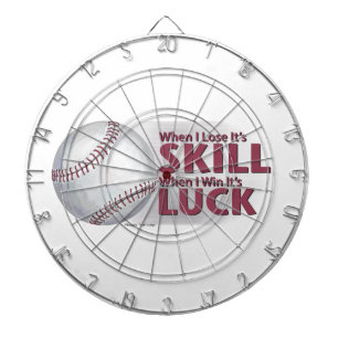 Verliezen Vaardigheid Win Luck Baseball Dartbord