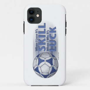 Verliezen Vaardigheid Win Luck Futbal iPhone 11 Hoesje
