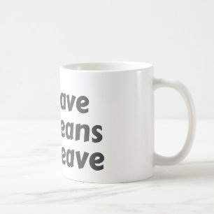 verlof koffiemok