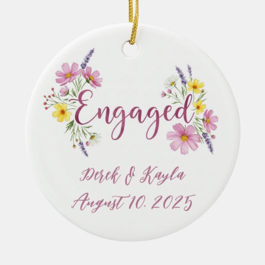 VERLOOFD KERAMISCH ORNAMENT (Voorkant)