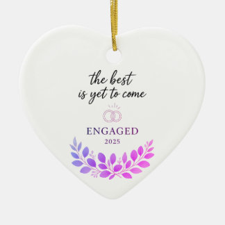 verloofd ornament 2025