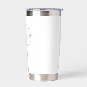 Verloofd Toekomstige Mevrouw Tumbler gepersonalise Geïsoleerde Drinkbeker