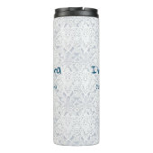 Verloofde tijdperk van de bruid toekomstige mevrou thermosbeker (Achterkant)