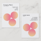 Verloop 3 Cirkels 02 Visitekaartje (Voorkant / Achterkant)