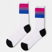 Verloop Biseksuele Pride Vlag Sokken (Links)