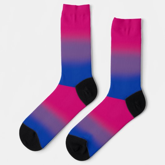 Verloop Biseksuele Pride Vlag Sokken (Links)