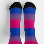 Verloop Biseksuele Pride Vlag Sokken (Top)