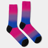 Verloop Biseksuele Pride Vlag Sokken (Rechts)