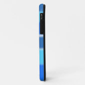 Verloop Blauw iPhone Case (Achterkant/links)
