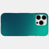 Verloop blauwe kleur Case-Mate iPhone case (Achterkant (horizontaal))